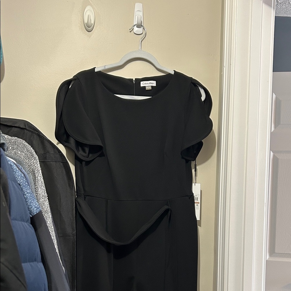 Calvin Klein Elegant black jumpsuit size 12 NWT